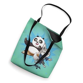 Amazon.com: DreamWorks Kung Fu Panda 4 Kawaii Po & Zhen Tote